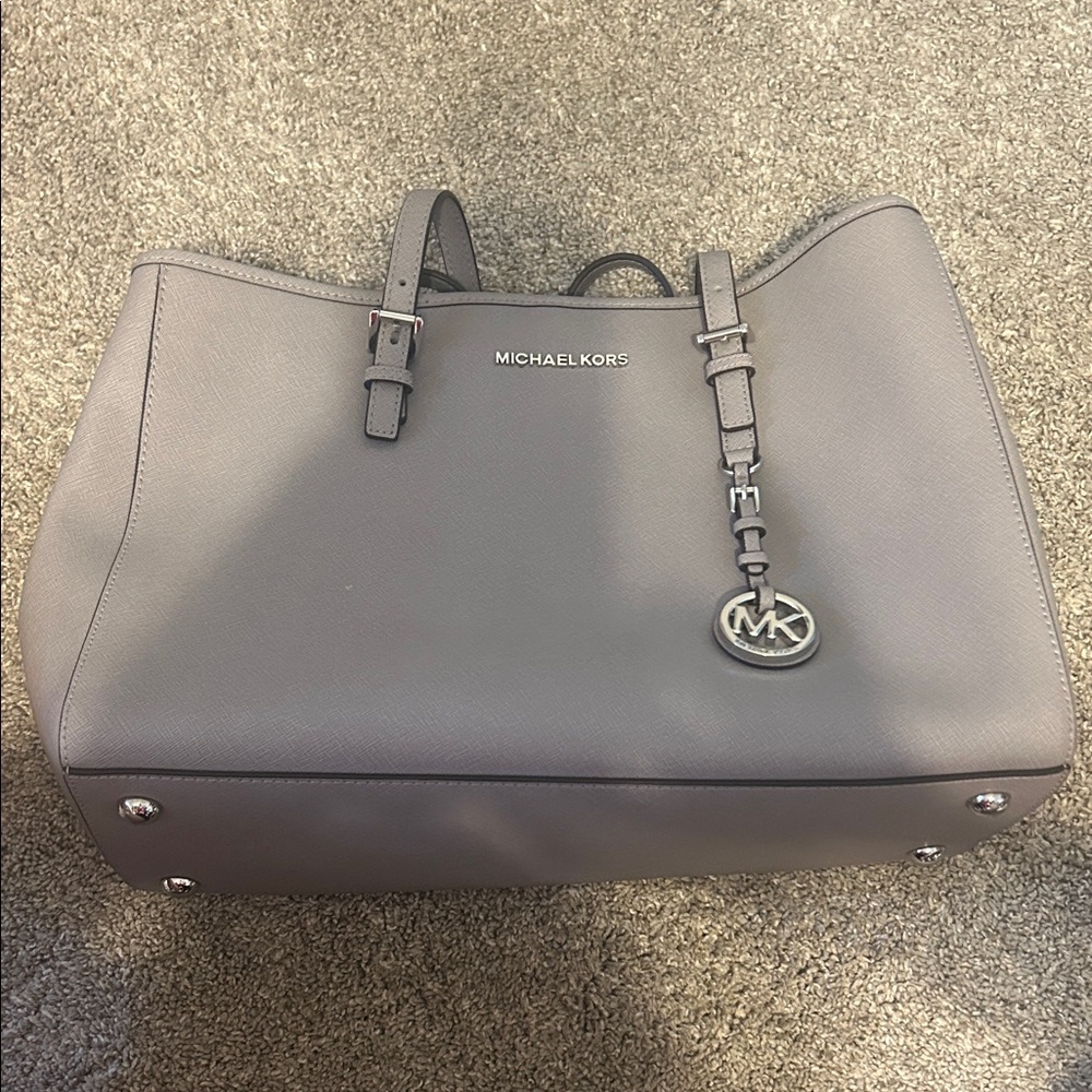 Michael Kors Gray Travel Bag